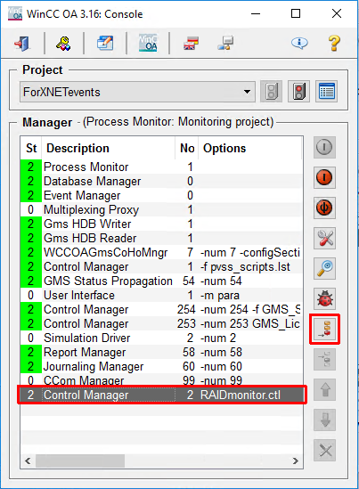 Adding the RAIDmonitor Control Manager