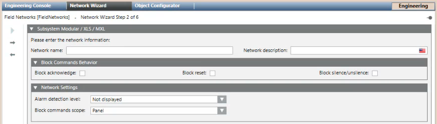 Configure Network Name and Description