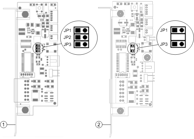 Comark Monitor Card Pre-Installed Jumpers