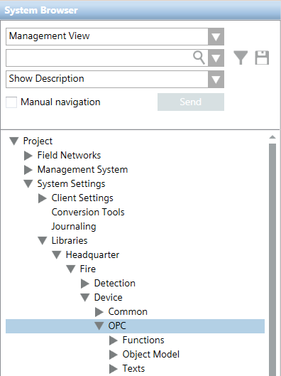 The OPC Library for 3rd Party Fire Integration